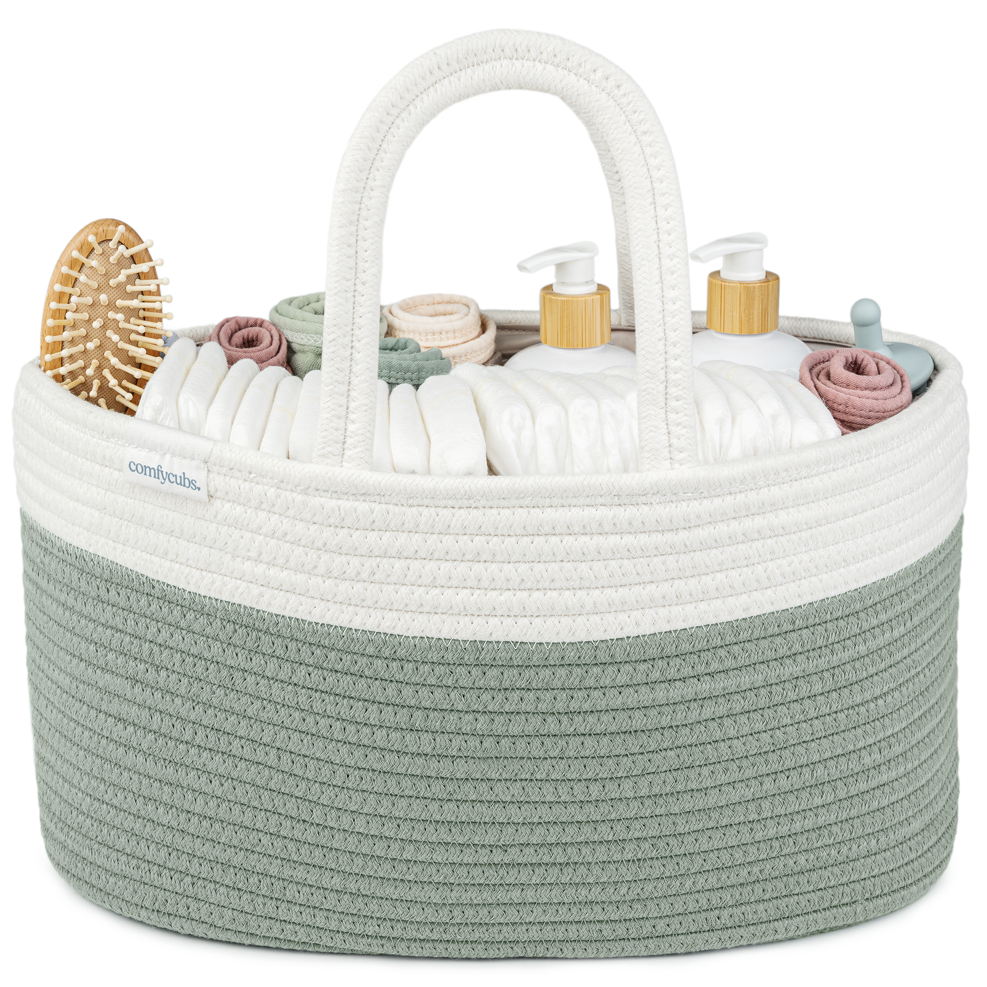 thumbnail image 2 of PHILORN Baby Diaper Caddy Organizer 2 of 13