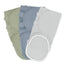 Easy Swaddle Blankets with Zipper - Stone, Pacific Blue, Sage