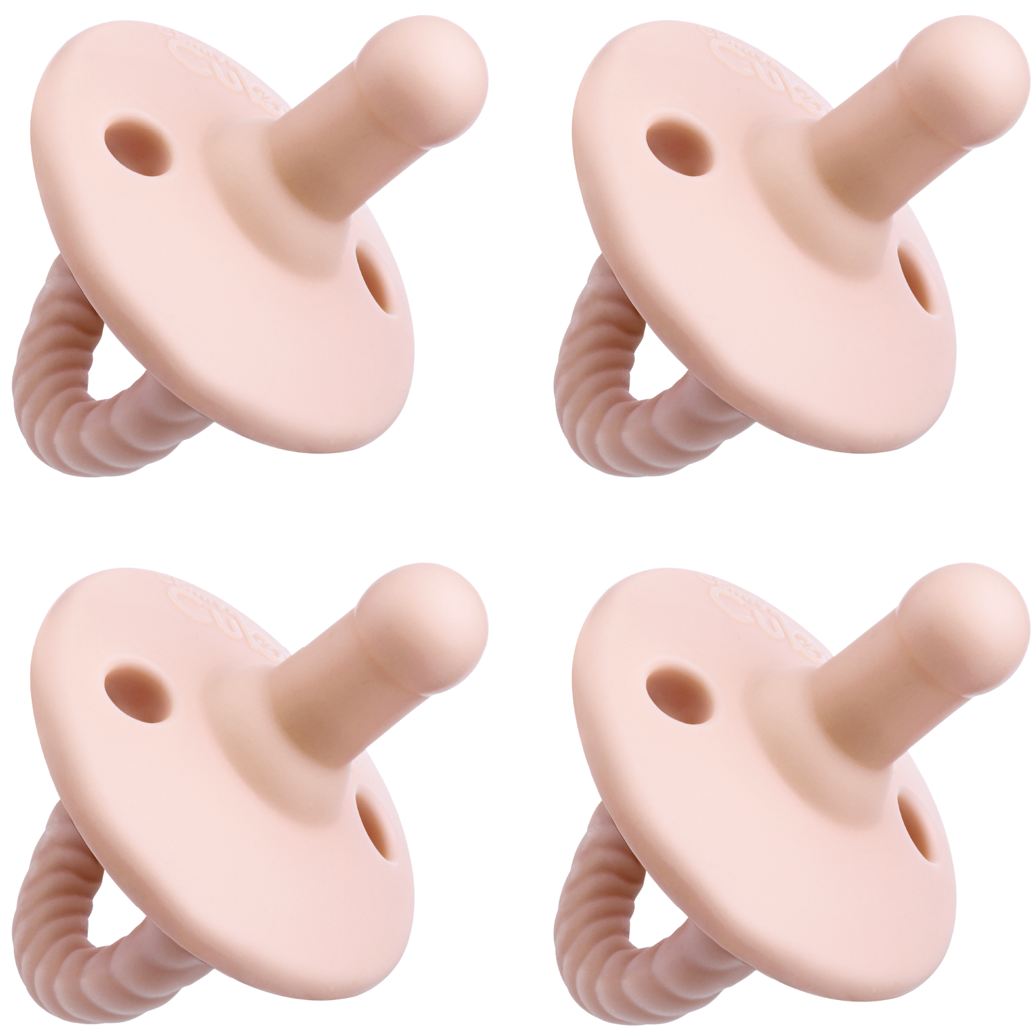Pacifiers in Pink Blush, Pack – Comfy Cubs - Main Image