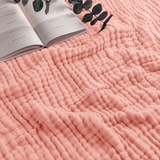 Couverture en mousseline pour adulte de Comfy Cubs en rose dentelle