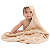Baby Hooded Towels in Cream