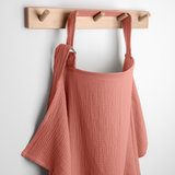 Muslin Nursing Cover, Pack of 1 in Dusty Rose