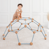 Wooden Climber for Kids by Comfy Cubs (Pacific Blue)