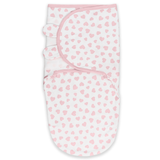 Easy Swaddle Blankets by Comfy Cubs - Pink Heart, Pack of 1