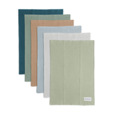 Cotton Burp Cloths in Multi-Boy