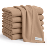 Cotton Burp Cloths in Cedar