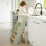 Kids Step Stool for Ages 3+ in Sage