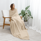 Adult Muslin Blanket by Comfy Cubs in Sand