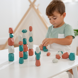 Stacking Blocks for Toddlers by Comfy Cubs, Dino Pack