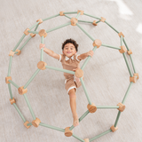 Wooden Climber for Kids by Comfy Cubs (Sage)