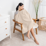 Muslin Nursing Cover, Pack of 2 in Sand and Cedar