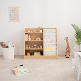 Kids Bookshelf - Wood