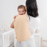 Muslin Burp Cloths in Cream