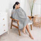 Muslin Nursing Cover, Pack of 1 in Heather Blue