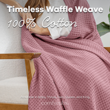 Adult Waffle Blankets - Twin: 90" X 66"