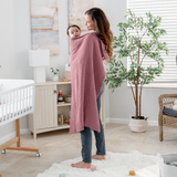 Couvertures gaufrées pour bébé de Comfy Cubs en mauve