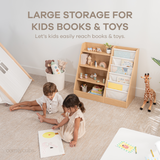 Kids Bookshelf - Wood