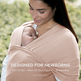 Baby Wrap Carrier in Cream
