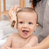 Muslin Washcloths in Cream