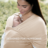 Baby Wrap Carrier in Cream