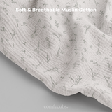 Muslin Nursing Cover, Pack of 2 in Branch Pattern and Fern