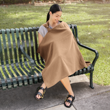 Muslin Nursing Cover, Pack of 2 in Sand and Cedar