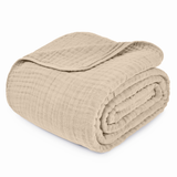 Adult Muslin Blanket by Comfy Cubs in Sand