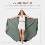 Adult Muslin Hooded Towel