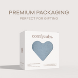 Couverture d'emmaillotage en mousseline, 1 paquet par Comfy Cubs - Bleu Pacifique 