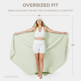 Adult Muslin Hooded Towel