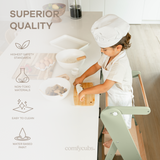 Kids Step Stool for Ages 3+ in Sage