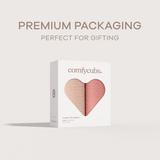 Muslin Fitted Crib Sheets, 2 Pack in Dusty Rose and Blush