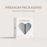 Muslin Cotton Bassinet Sheets, 2 Pack in Pacific Blue and Heather