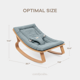 Baby Rocker for Ages 0-24 Months in Pacific Blue