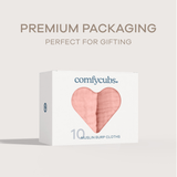 Muslin Burp Cloths in Bold Blush