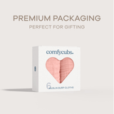 Muslin Burp Cloths in Bold Blush