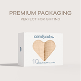 Muslin Burp Cloths in Cream