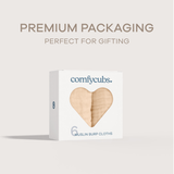 Muslin Burp Cloths in Cream