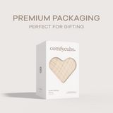 Couverture en mousseline pour adulte de Comfy Cubs en sable