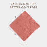 Baby Hooded Towels in Dusty Rose