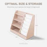Kids Bookshelf - Blush