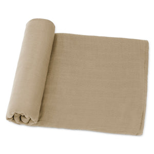 Muslin Swaddle Blanket, 1 Pack - Cedar