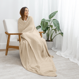 Adult Muslin Blankets - Twin: 90" x 66"