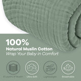 Adult Muslin Blankets - Queen: 90" x 90"