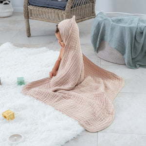 Baby Hooded Towels - Blush