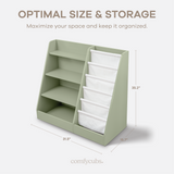 Kids Bookshelf - Sage