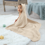 Baby Hooded Towels by Comfy Cubs - Sand