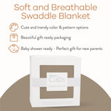Muslin Swaddle Blanket, 1 Pack - Cedar