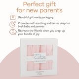 Easy Zipper Swaddle Blankets by Comfy Cubs - Pink