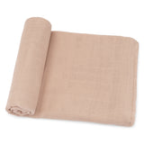 Muslin Swaddle Blanket, 1 Pack - Blush